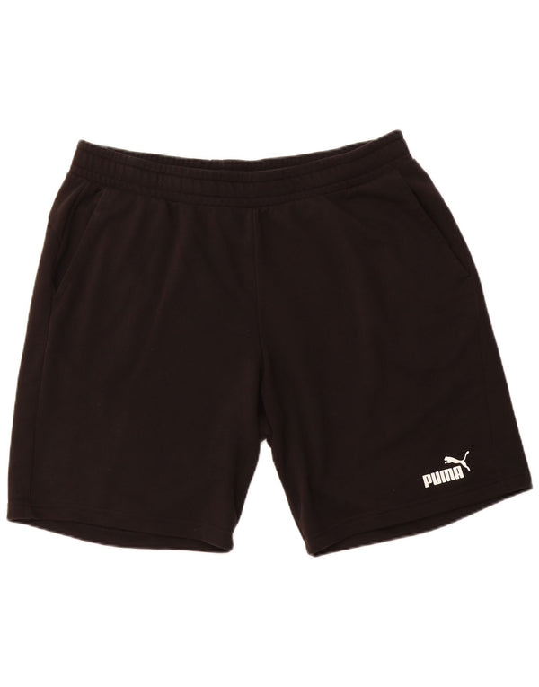Shorts esportivos masculinos PUMA 2XL algodão preto