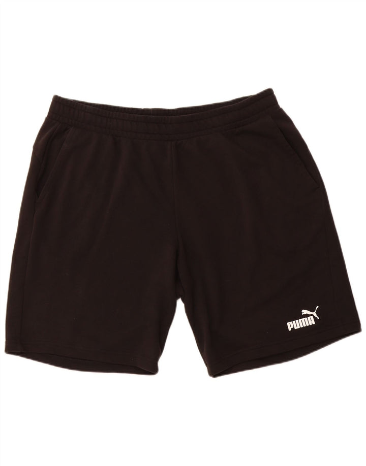 Shorts esportivos masculinos PUMA 2XL algodão preto