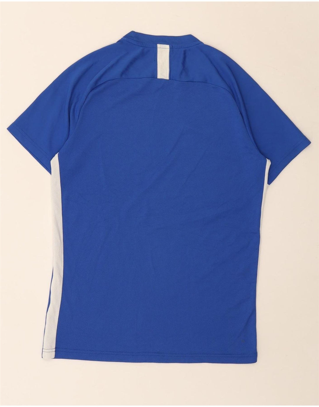 Camiseta masculina Nike Top médio azul colorblock