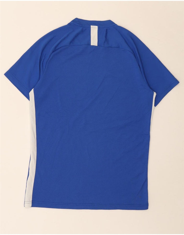 Camiseta masculina Nike Top médio azul colorblock