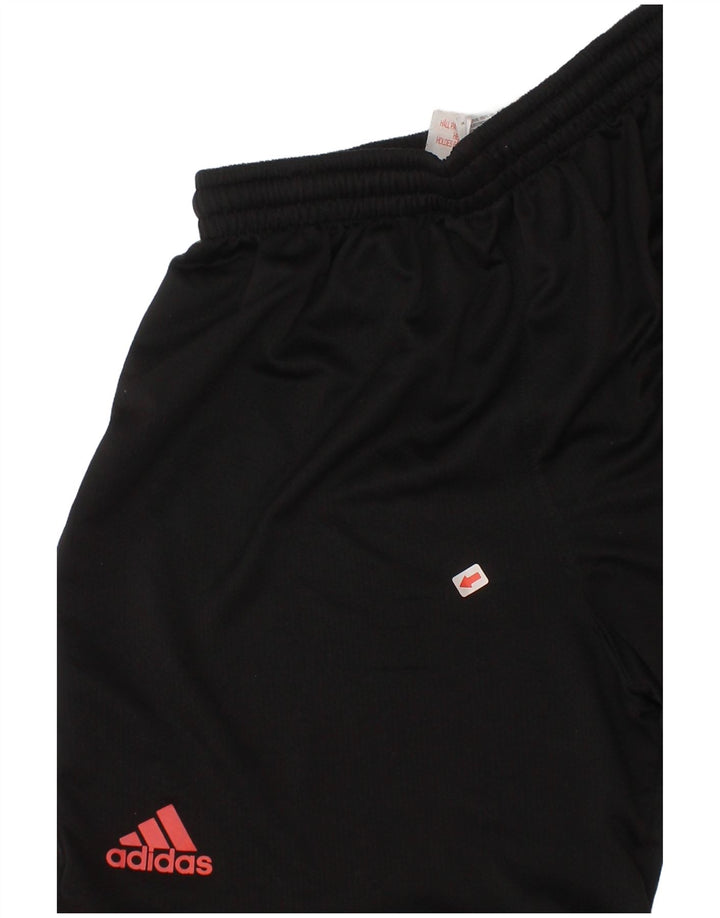 Shorts esportivos Adidas meninos 7-8 anos preto poliéster