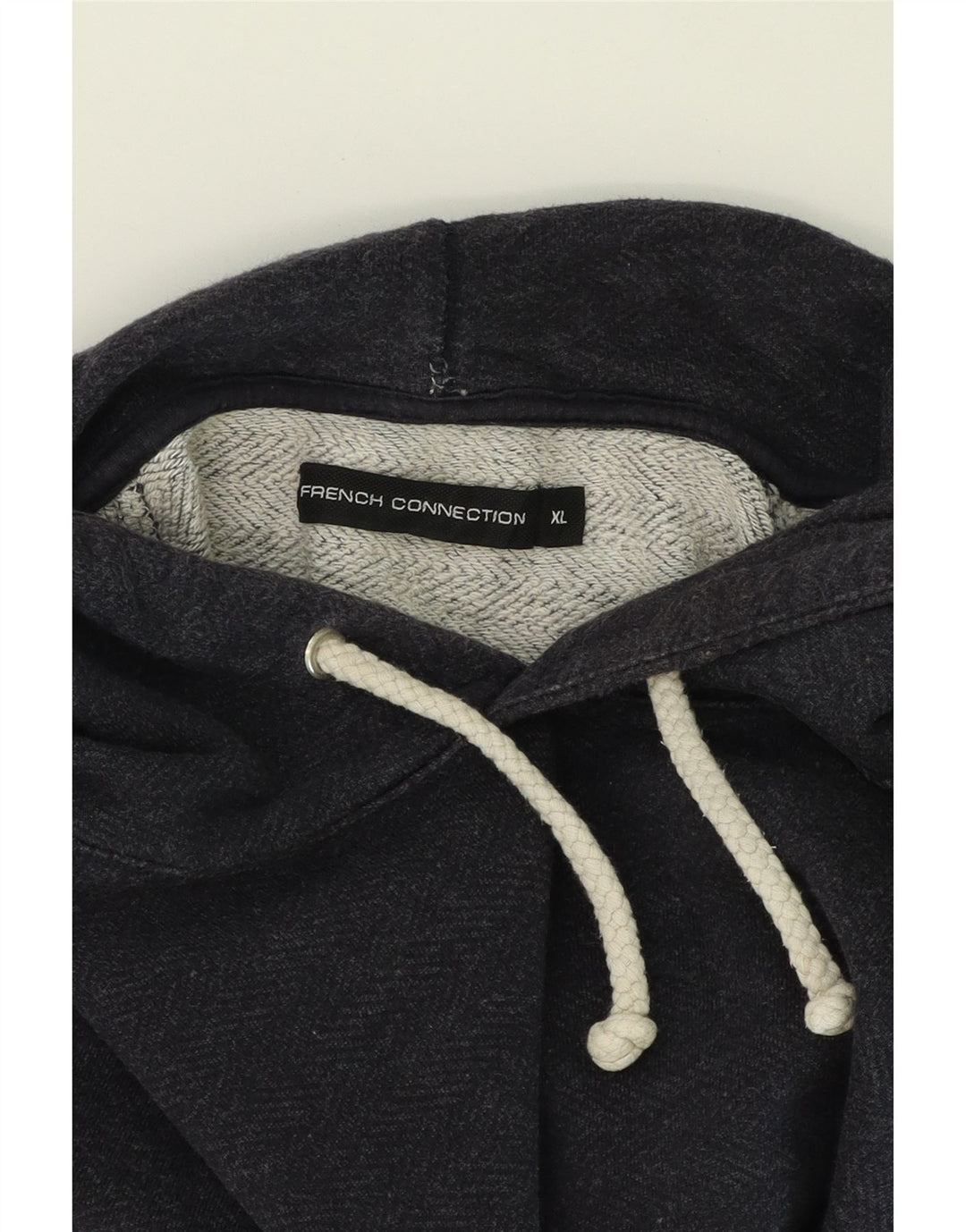 FRENCH CONNECTION Mens Hoodie Jumper XL Grey Cotton Vintage French Connection and Second-Hand French Connection from Messina Hembry 