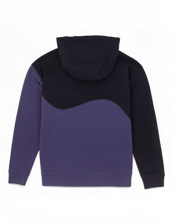 Jack Wills moletom masculino com capuz grande e gráfico pequeno bloco colorido azul marinho