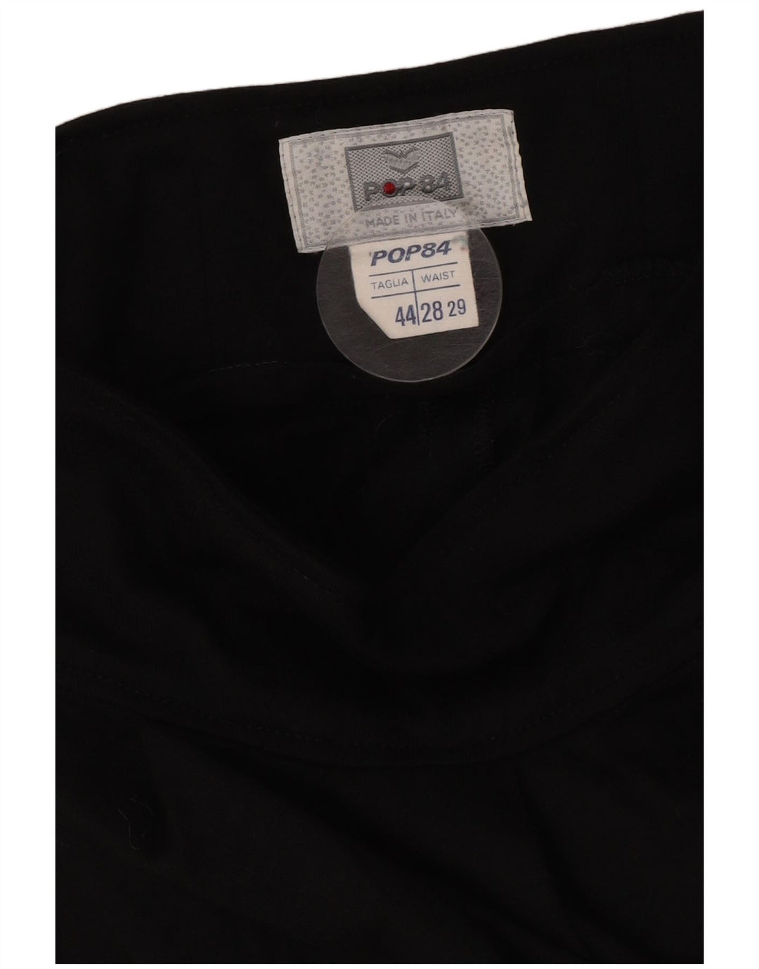 POP 84 Saia Assimétrica Feminina IT 44 Médio W28 Acrílico Preto