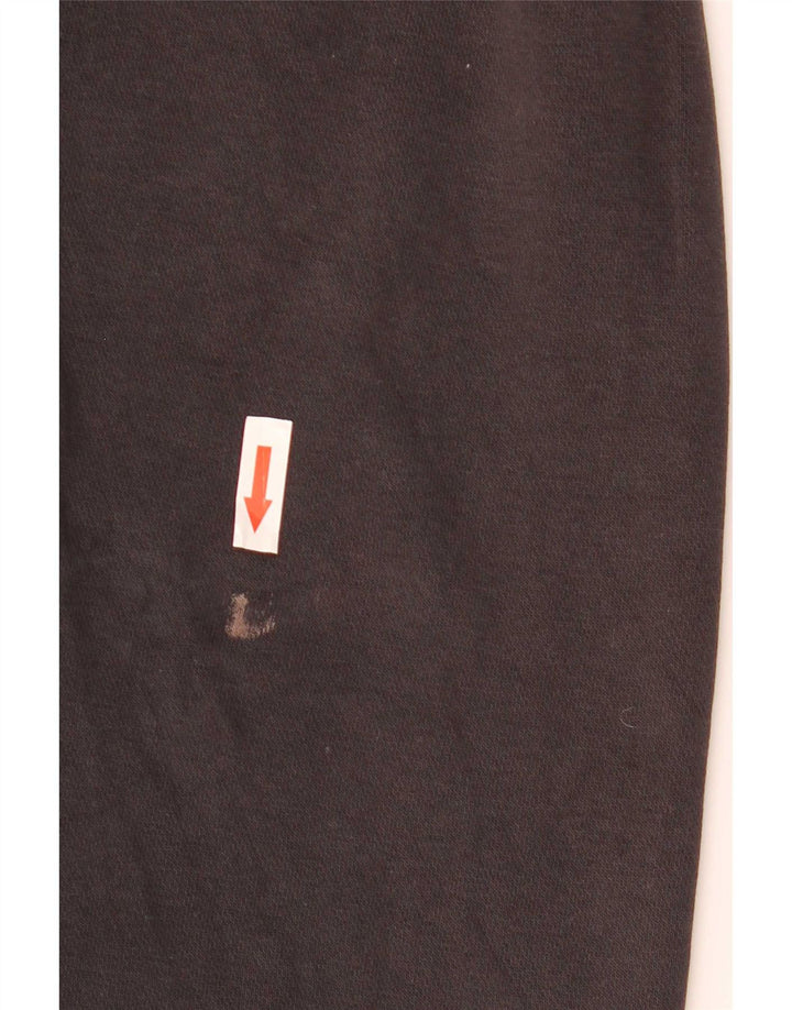 Reebok Mens Moletom Jumper XL Algodão Preto