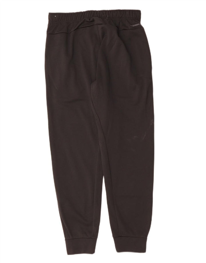 Calça esportiva masculina Nike Therma-Fit de poliéster médio preto