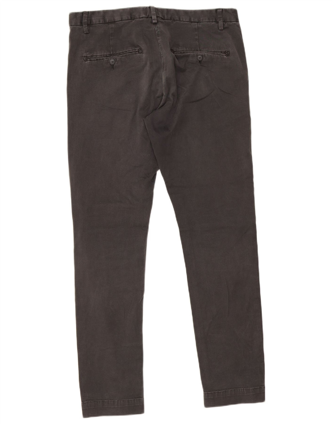 Calça Chino Masculina Slim Dondup W36 L31 Algodão Cinza