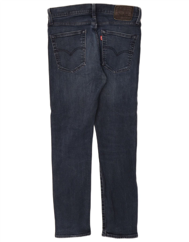 LEVI'S Mens Slim Jeans W33 L30 Azul Marinho Algodão