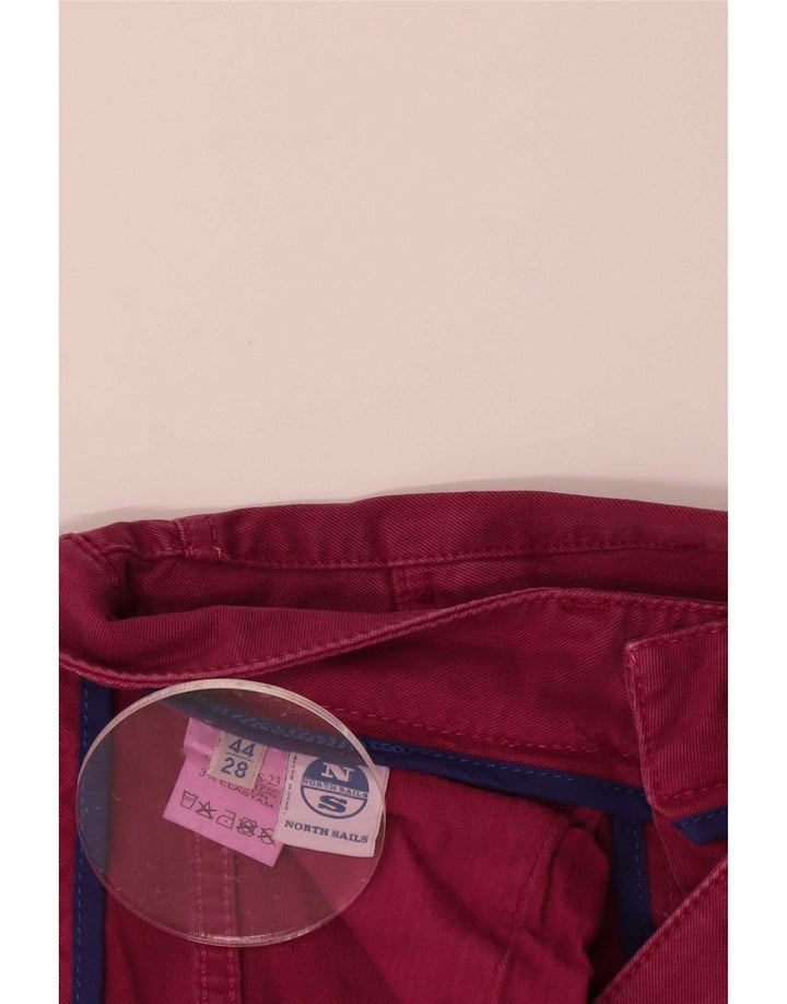Calça jeans feminina North Sails W28 L25 algodão vermelho