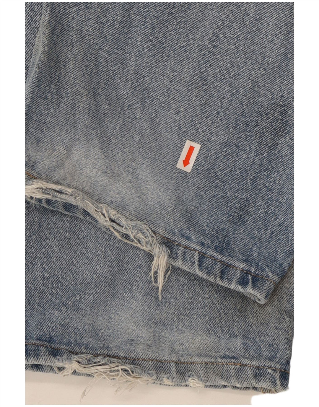 Wrangler Mens Straight Jeans W36 L29 Azul Algodão