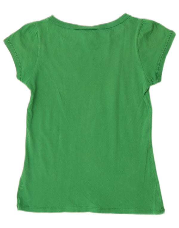 Camiseta Benetton Girls Peanuts Graphic 10-11 Anos XL Verde Algodão