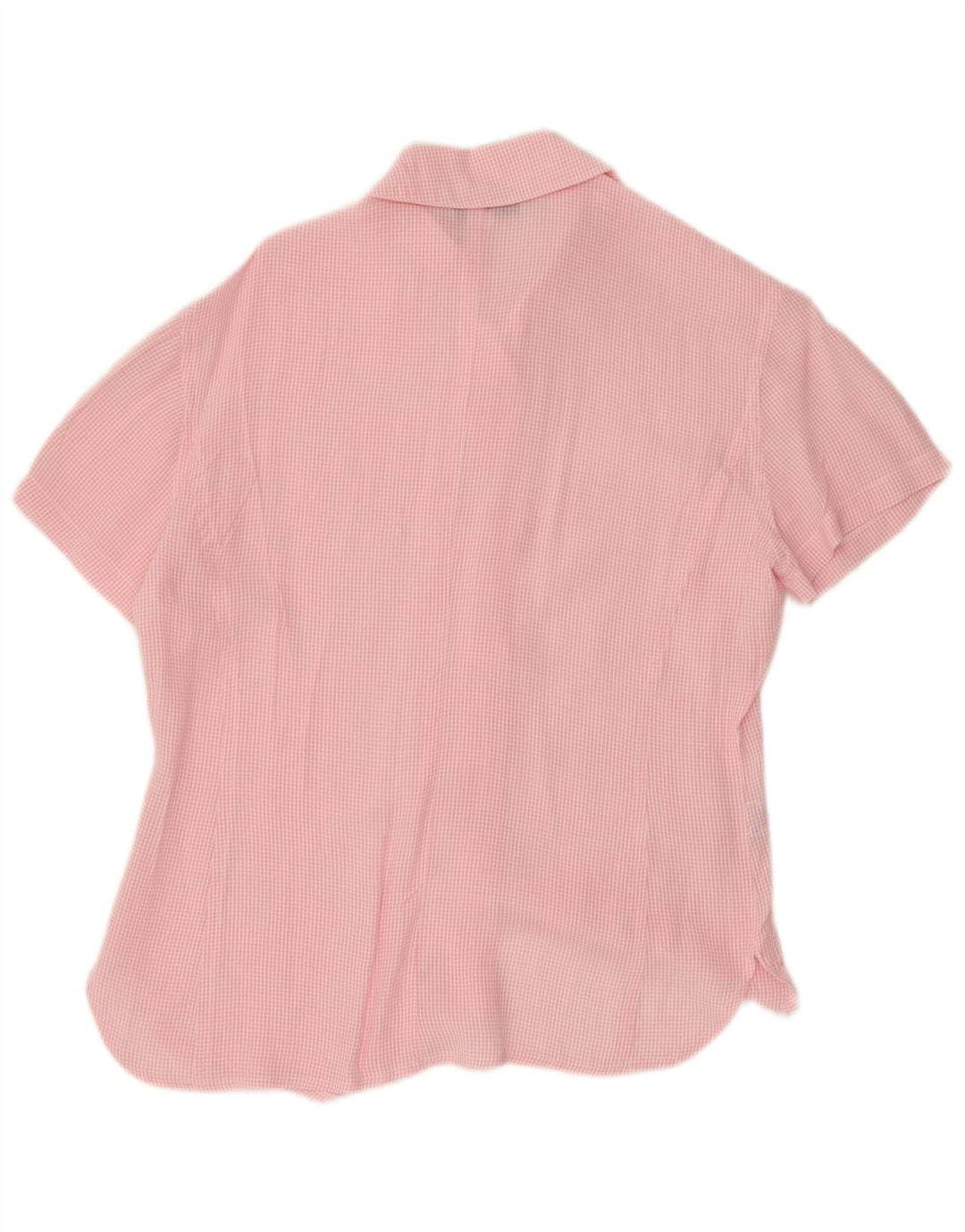 Blusa feminina manga curta Roberta Puccini IT 44 médio rosa guingão
