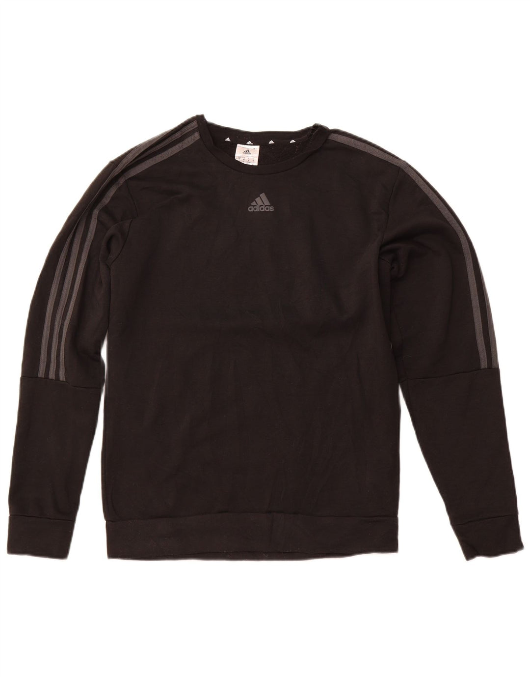 ADIDAS Mens Sweatshirt Jumper Médio Preto Poliéster