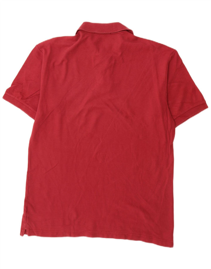 Camisa polo masculina Fila IT 52 grande algodão vermelho