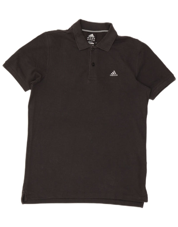 Adidas Mens Clima 365 Polo Shirt Médio Algodão Preto
