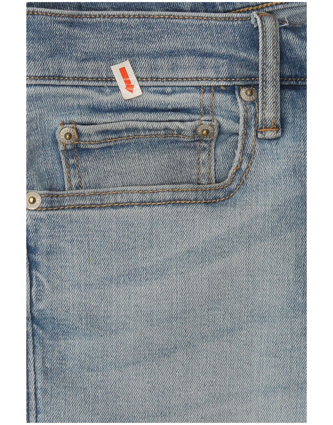 Calça jeans masculina super skinny HOLLISTER W32 L30 algodão azul