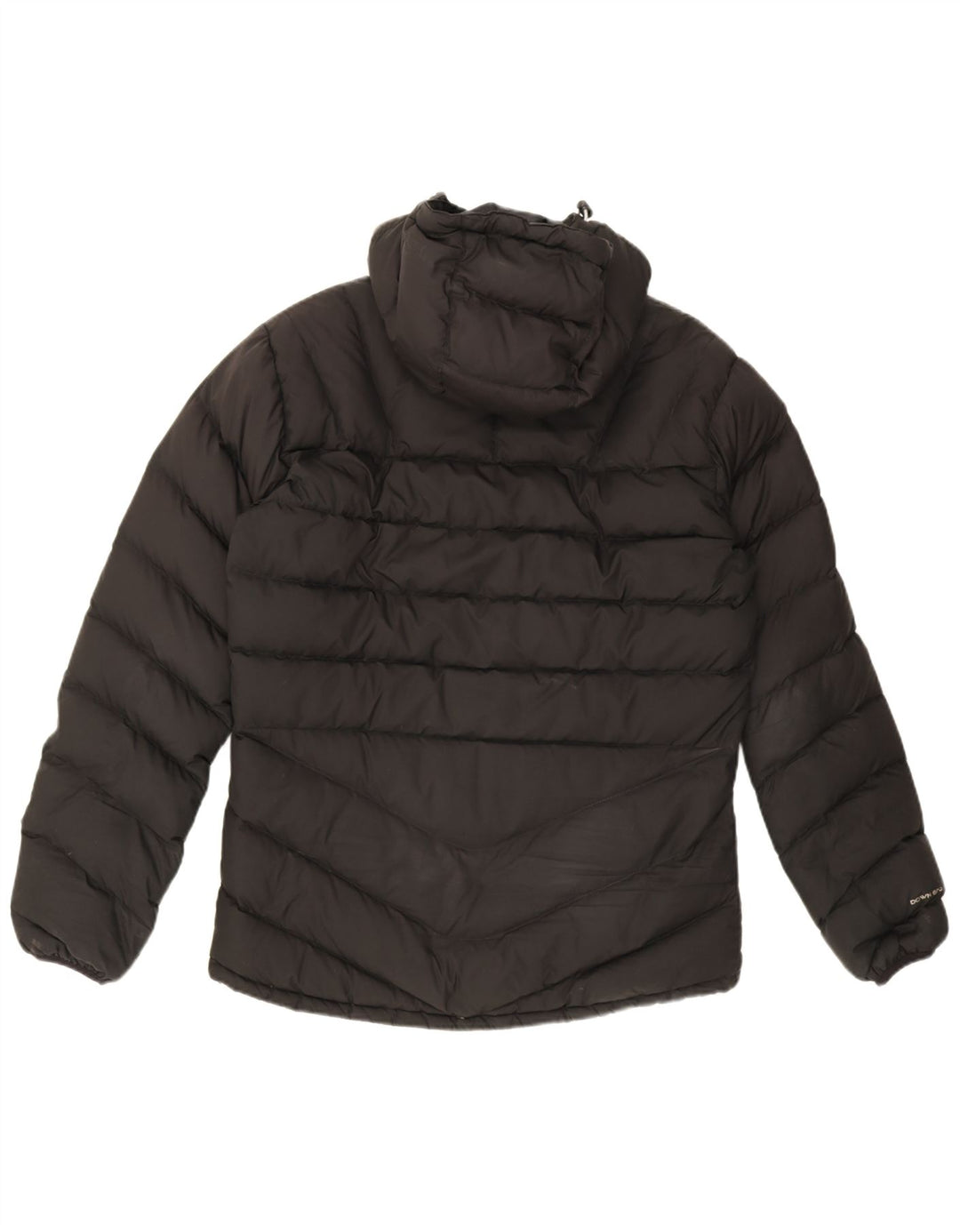 Jaqueta masculina acolchoada com capuz Berghaus UK 38 poliéster preto médio