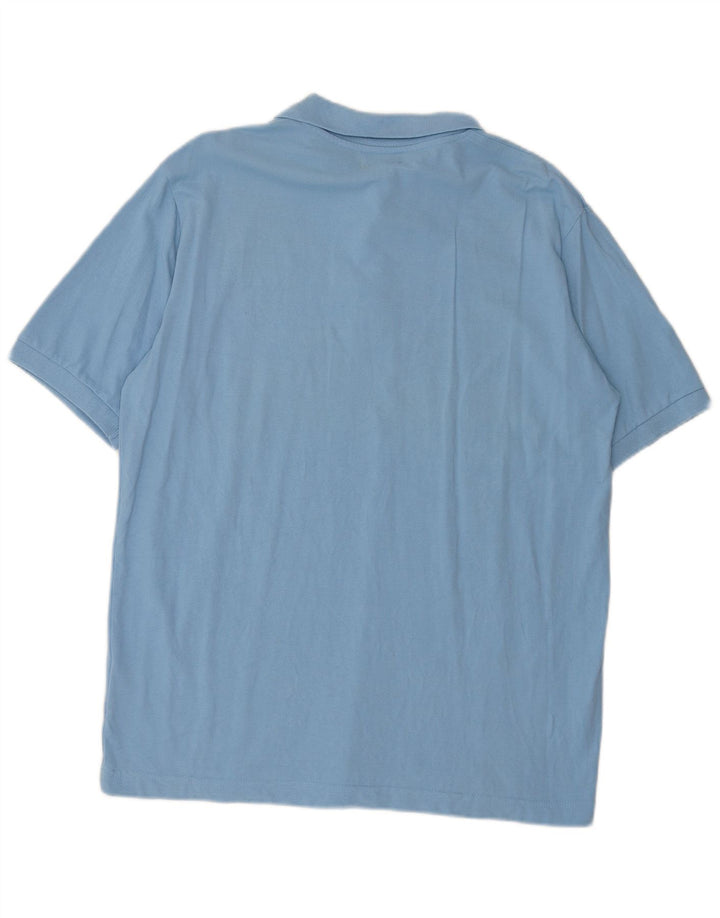 Camisa polo masculina KAPPA XL algodão azul