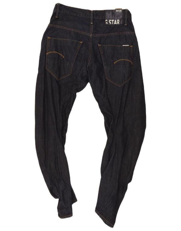G-Star Masculino Banana Slim Jeans W32 L30 Azul Marinho Algodão