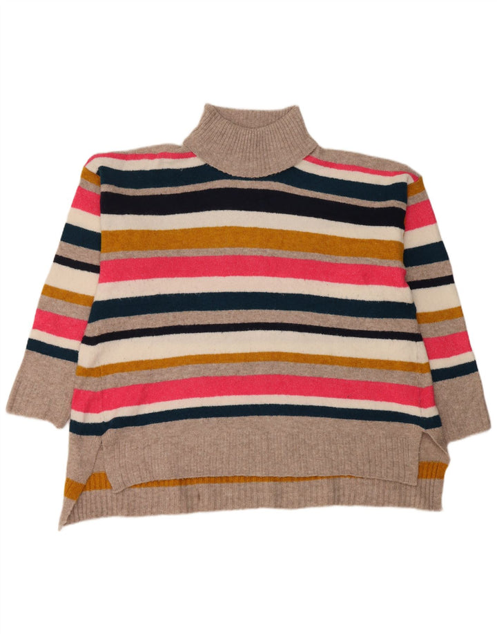 Suéter feminino Marks & Spencer com gola redonda Reino Unido 18 XL multicolorido