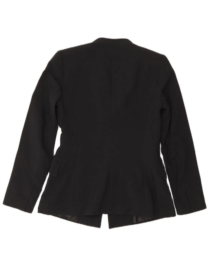 Jaqueta Blazer Feminina Zara Reino Unido 10 Pequena Preta