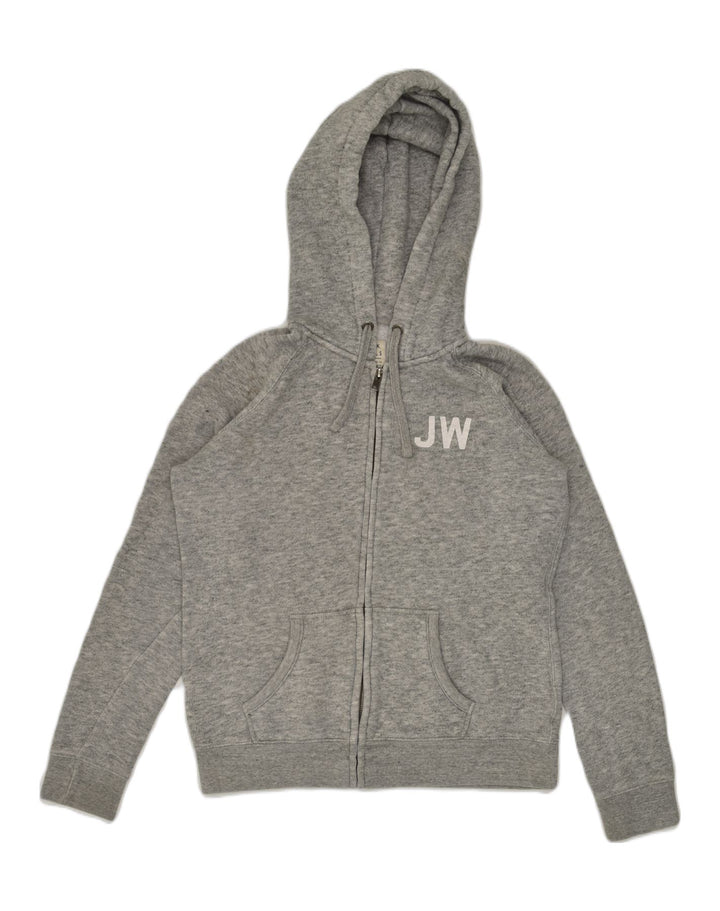 JACK WILLS Mens Zip Hoodie Sweater Medium Grey Polyester | Vintage Jack Wills | Thrift | Second-Hand Jack Wills | Used Clothing | Messina Hembry 