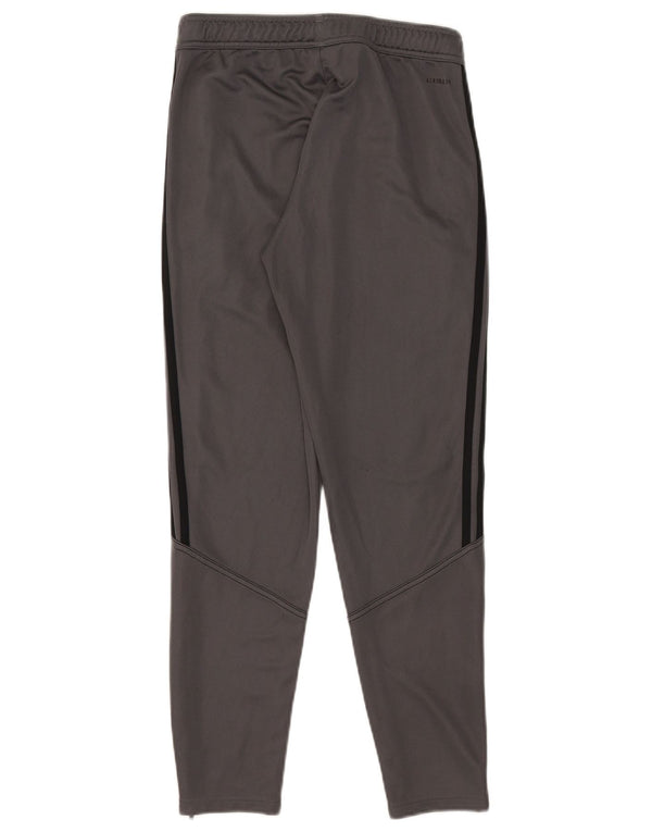 Adidas Mens Aeroready Calças de treino cinza médio poliéster