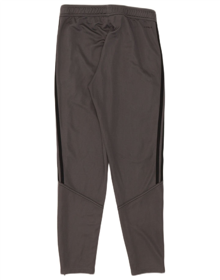Adidas Mens Aeroready Calças de treino cinza médio poliéster