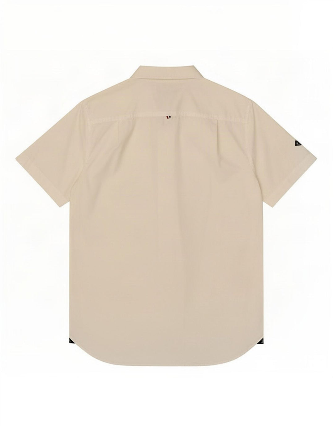 Camisa masculina Superdry de manga curta grande algodão branco