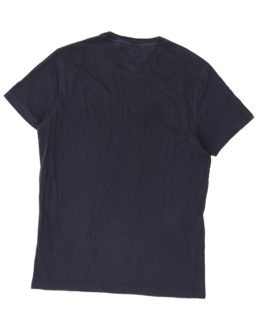 Camiseta masculina Tommy Hilfiger Top médio algodão azul marinho