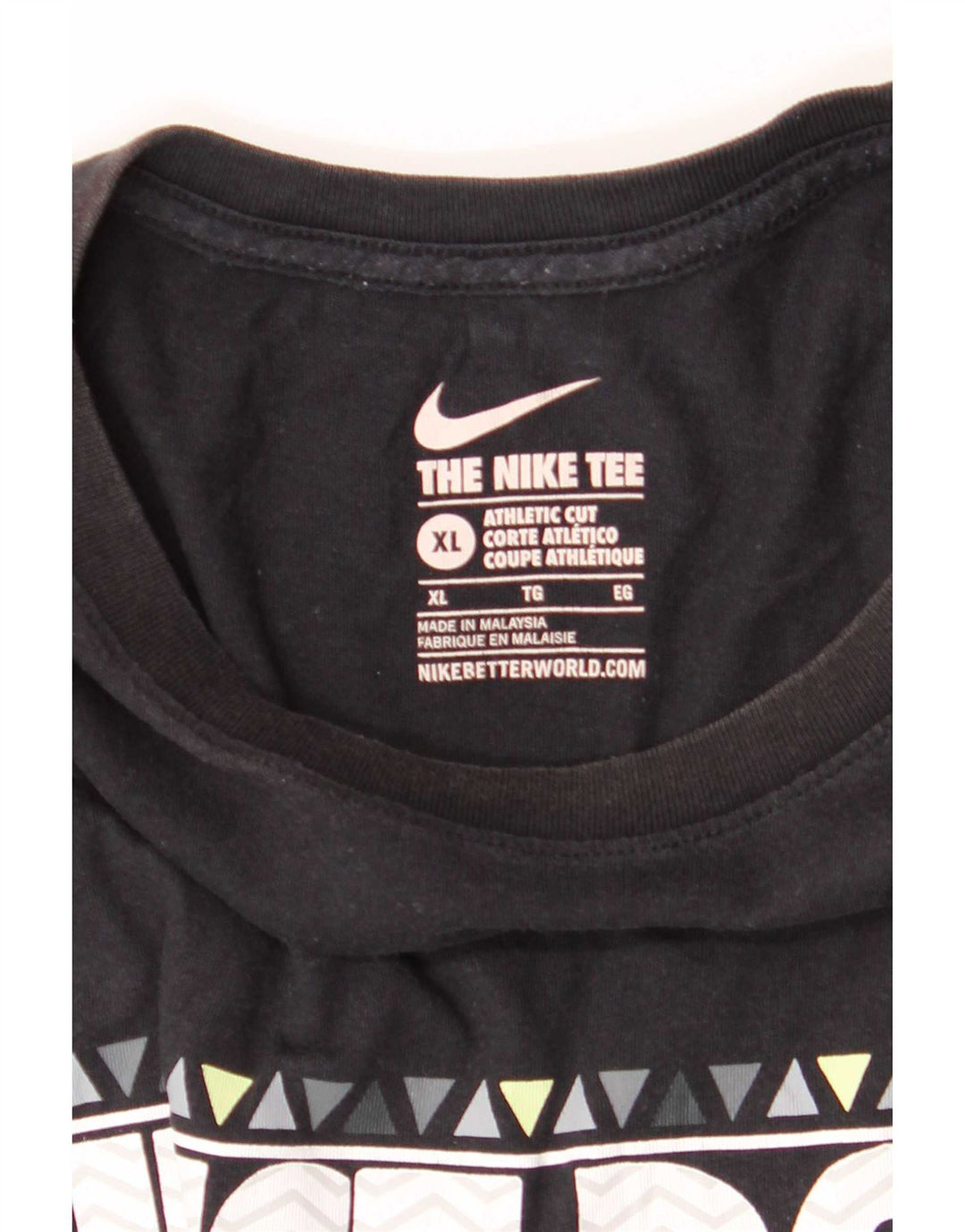 Camiseta Nike masculina gráfica Top XL preta