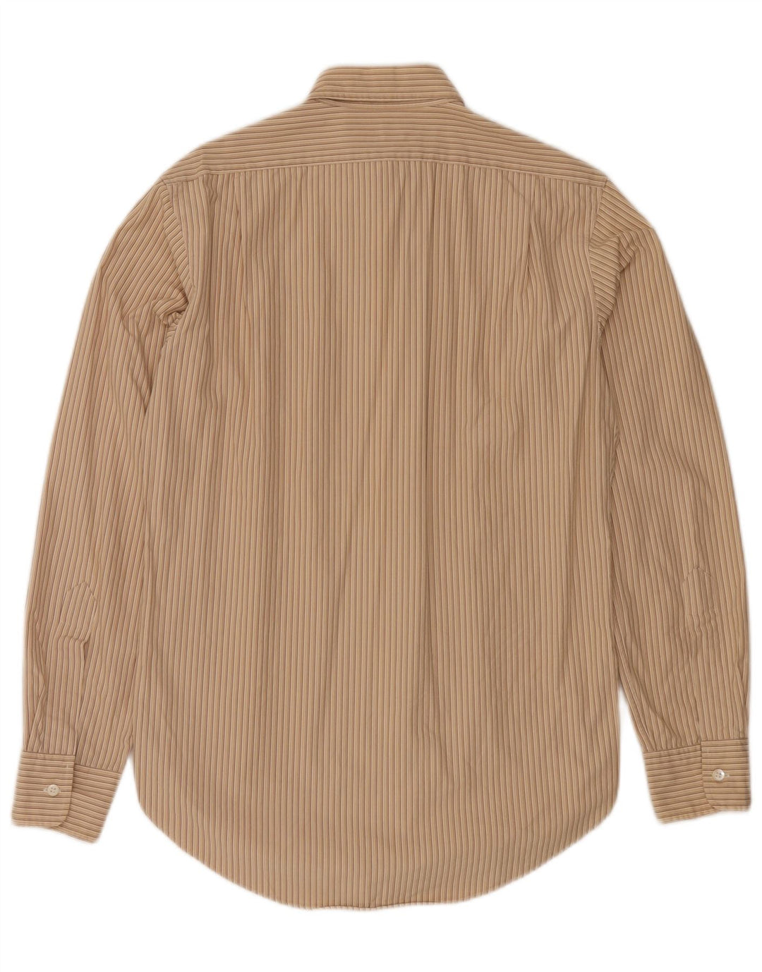 Ralph Lauren Camisa masculina pequena listrada bege