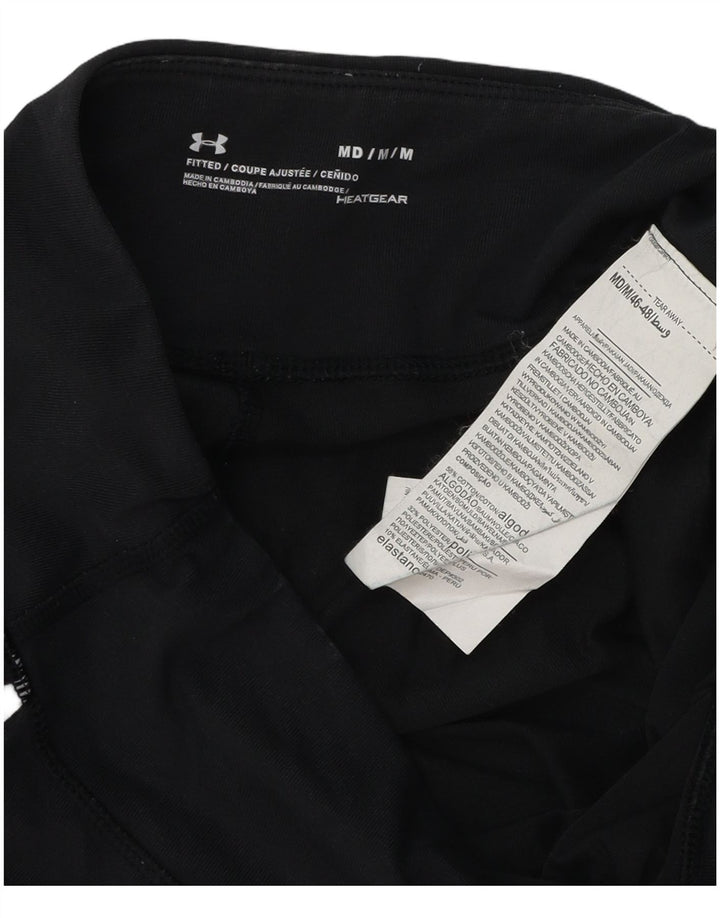 Leggings femininas Under ARMOUR Heat Gear UK 12 bloco colorido preto médio