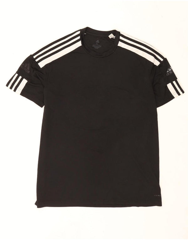 Adidas Mens Aeroready Camiseta Top XL Preto Colorblock Poliéster