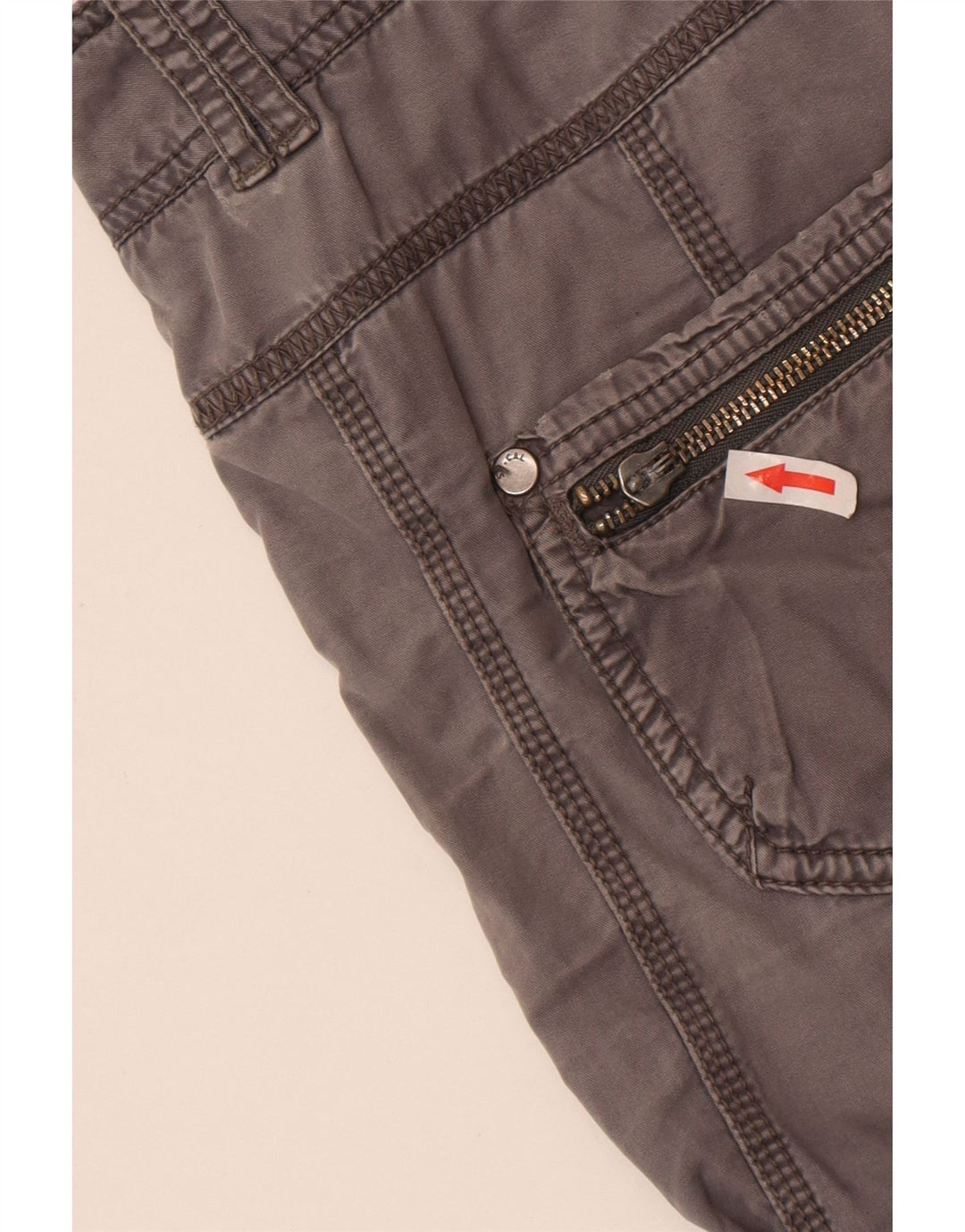 Shorts casual feminino O'Neill W30 cinza médio