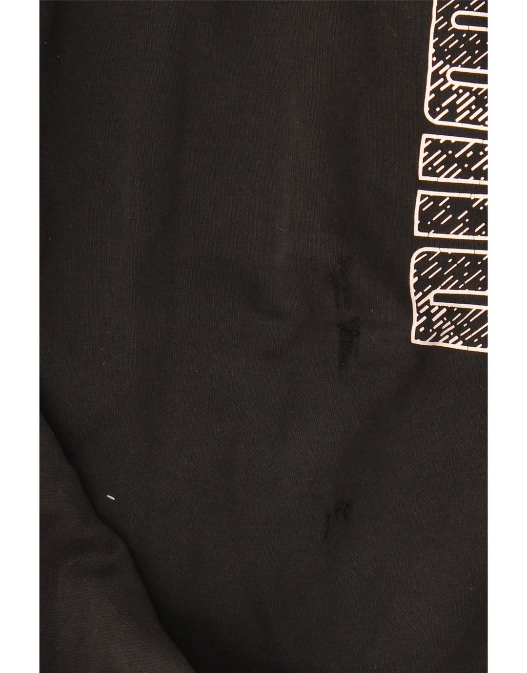 Calça esportiva masculina Puma Graphic Joggers grande preta