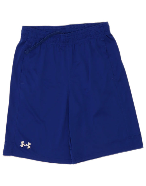 Under Armour Boys Sport Shorts 11-12 Anos Grande Poliéster Azul