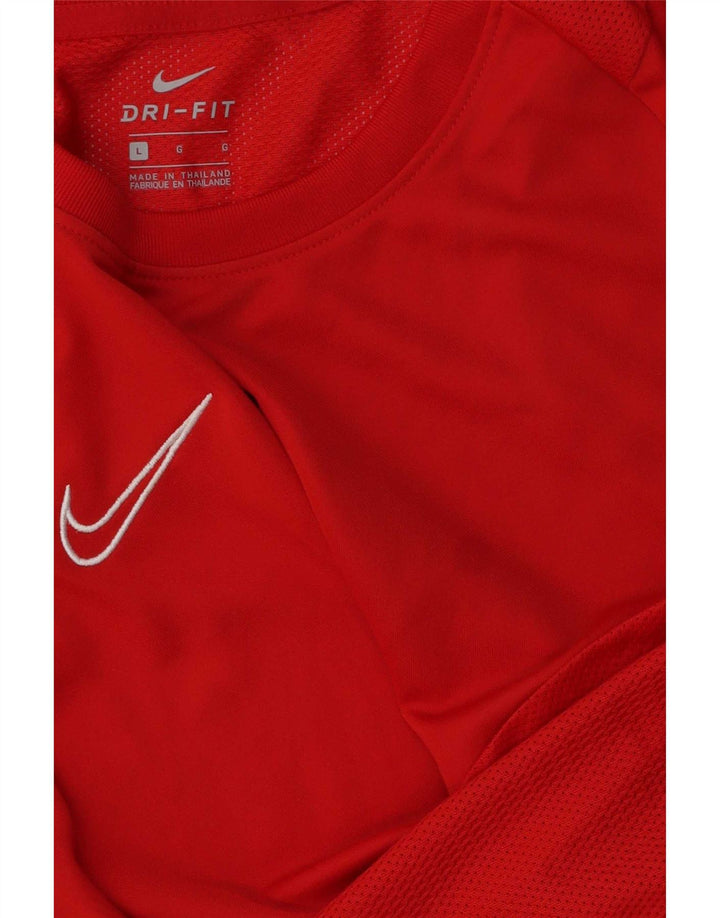 Camiseta Nike Masculina Dri Fit Top Grande Vermelha