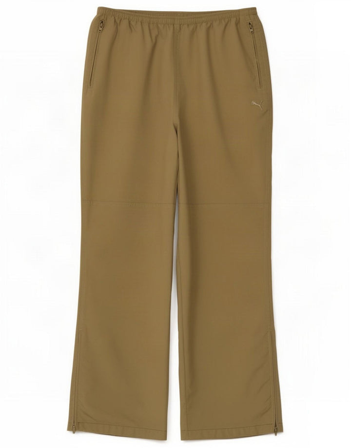 Calça de treino feminina Puma UK 12 Médio Cáqui