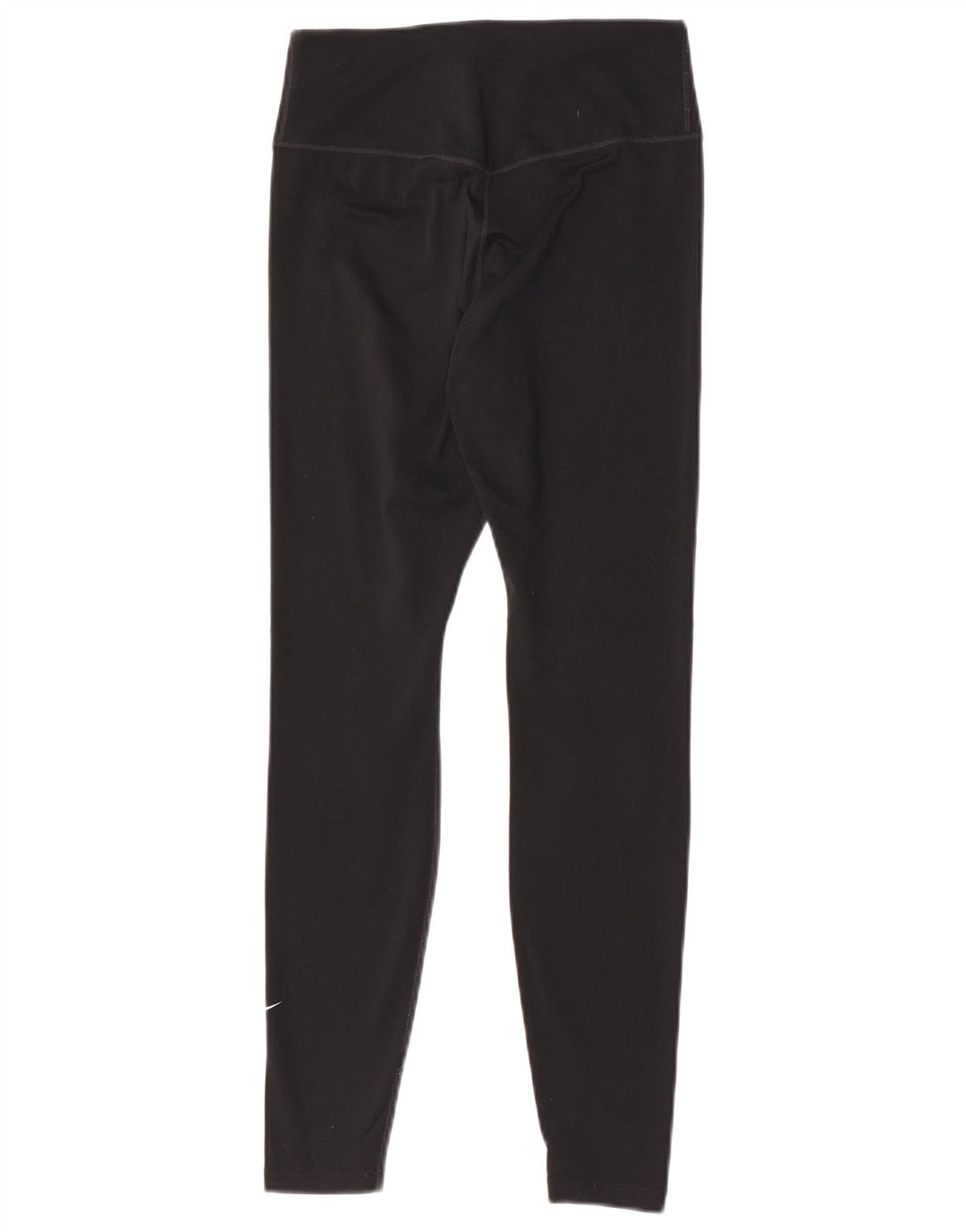 Nike Womens Dri Fit Leggings UK 8 Pequeno Preto Poliéster Esportes
