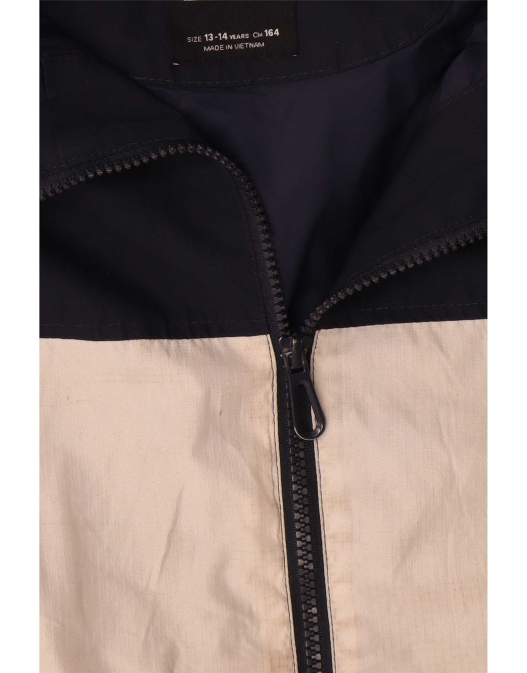 Jaqueta bomber com capuz Zara Boys 13-14 anos Multicolor Colorblock