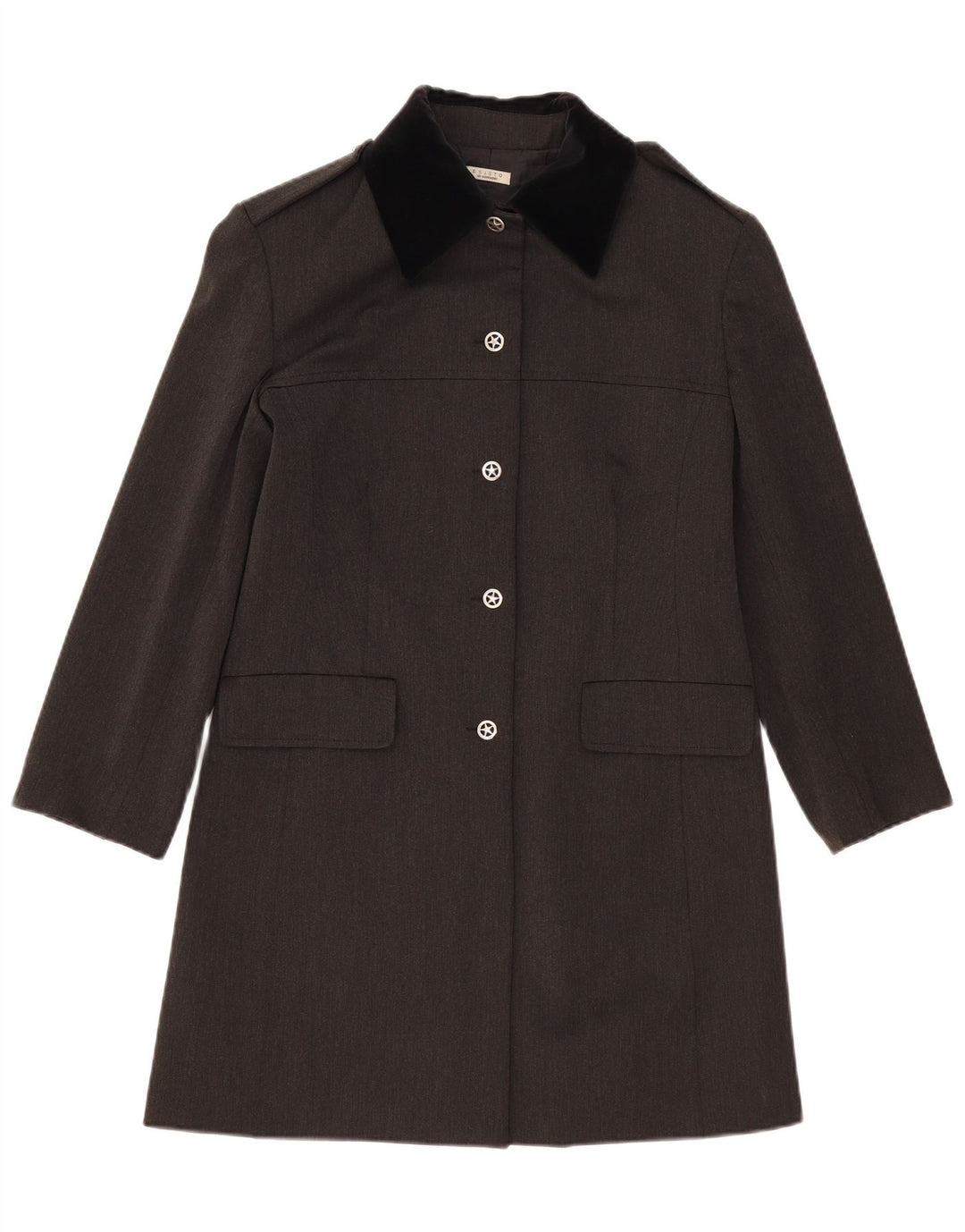 Sobretudo militar Esisto feminino Conbipel UK 14 cinza médio