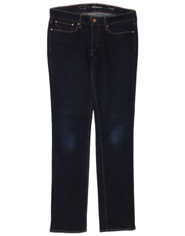 Calça jeans feminina Levi's Slight Curve Modern Rise Straight W30 L32 Azul marinho
