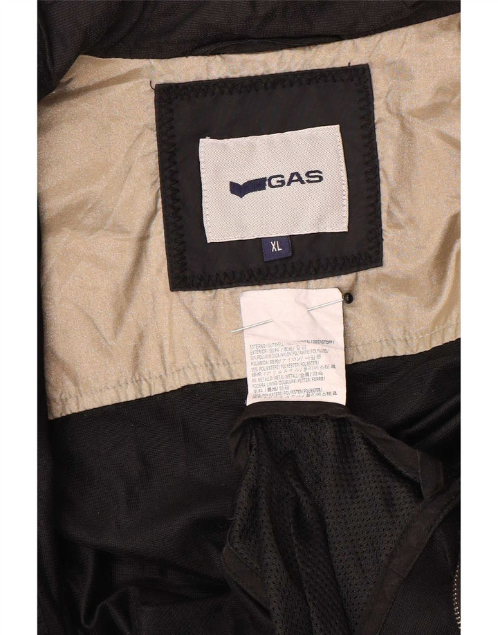 Gas Womens Bomber Jacket UK 18 XL Poliéster Preto