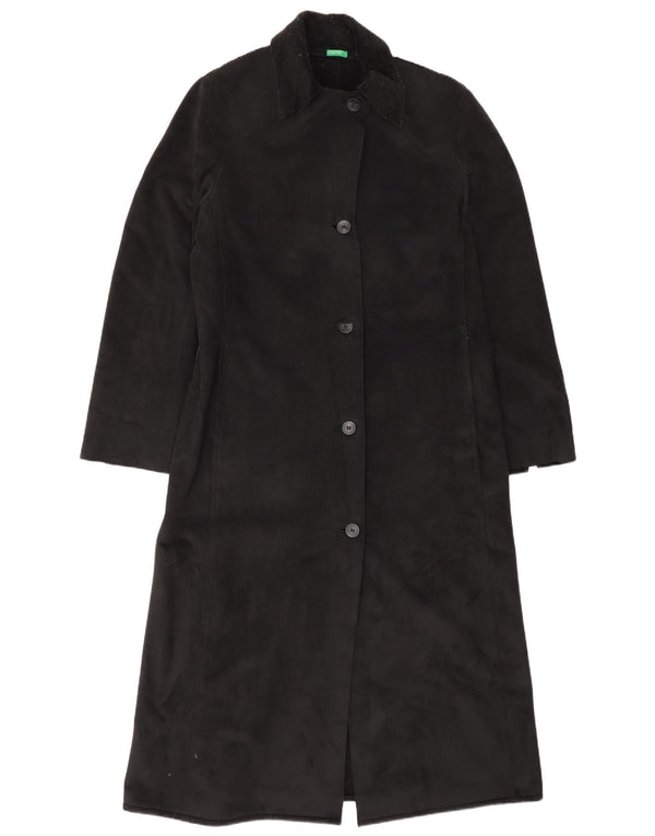 Sobretudo feminino Benetton UK 14 médio preto