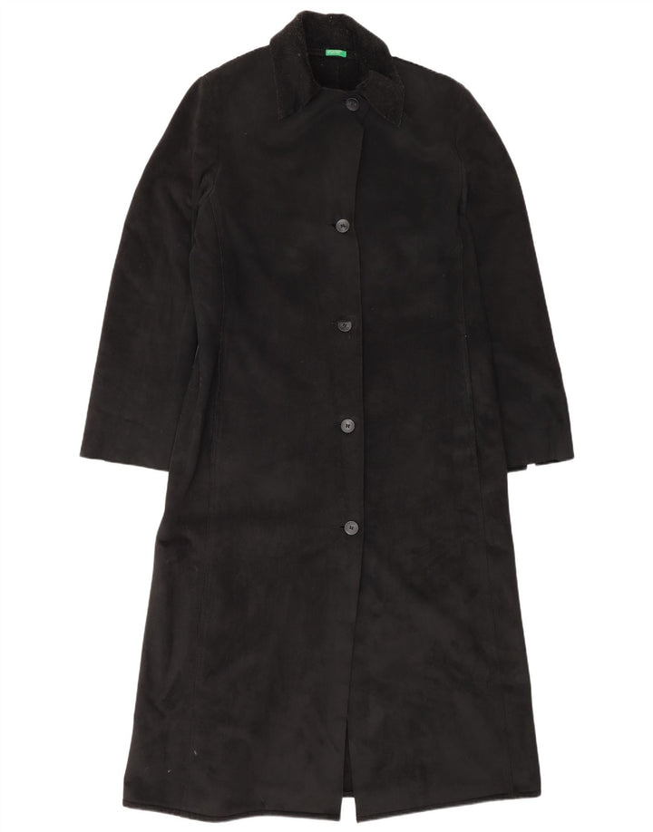 Sobretudo feminino Benetton UK 14 médio preto
