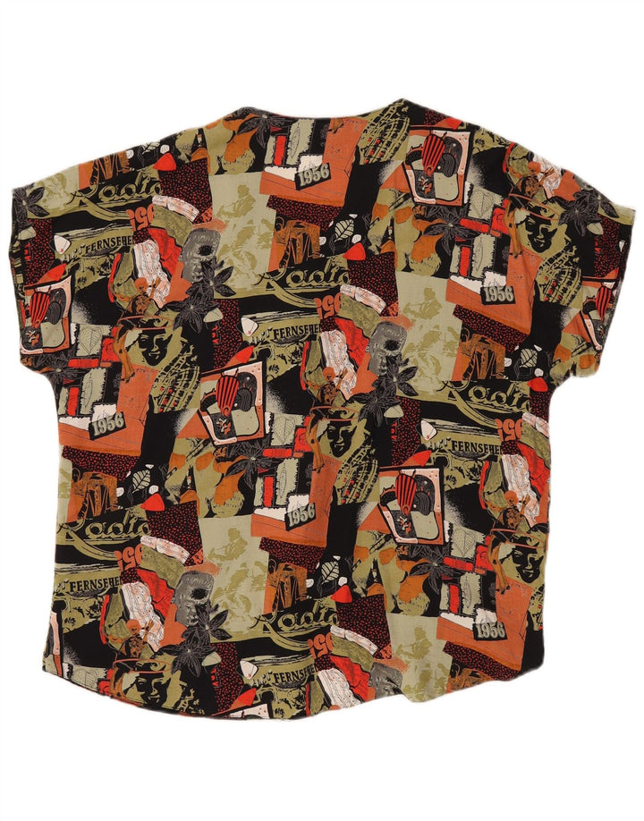 Blusa feminina JERSEY JOSEPHINE com camisa gráfica UE 42 grande multicolorida