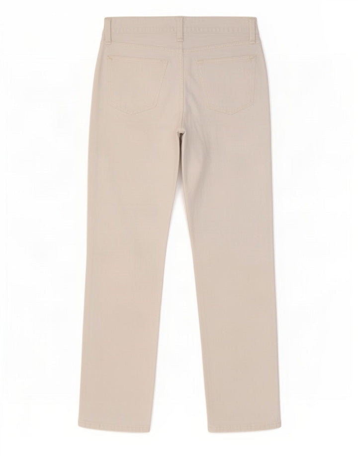 Jeans retos femininos Gap W26 L27 algodão branco