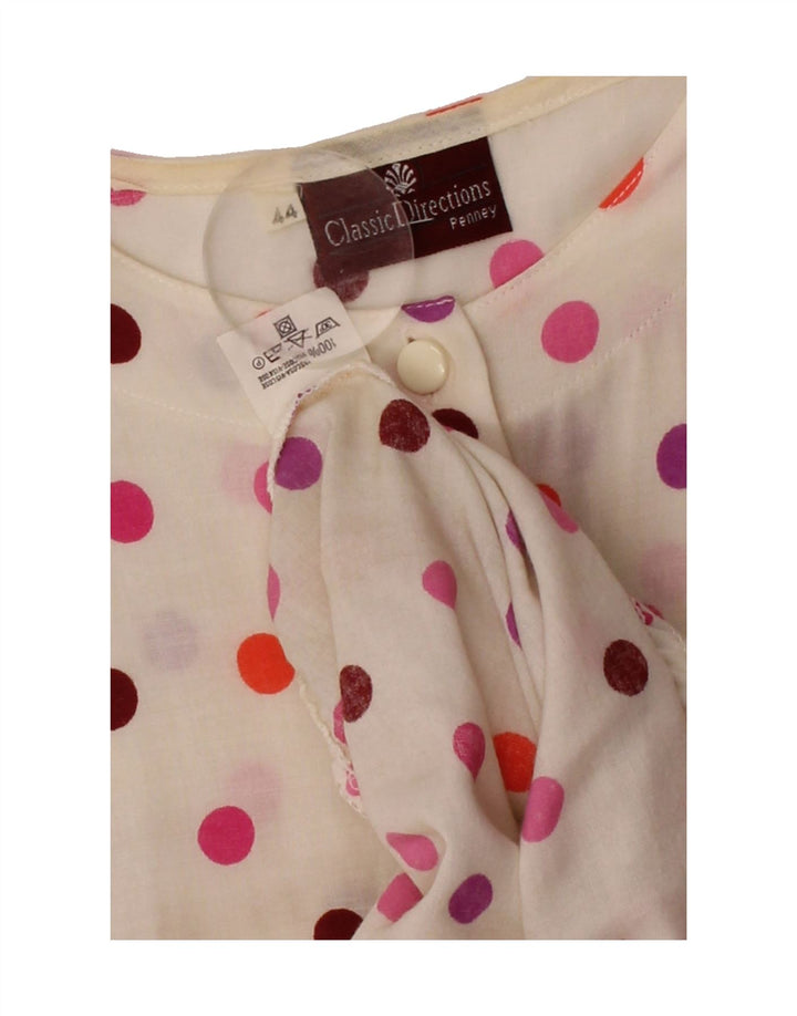 CLASSIC DIRECTION Womens Oversized Shirt Blouse IT 44 Medium White Vintage Classic Direction and Second-Hand Classic Direction from Messina Hembry 