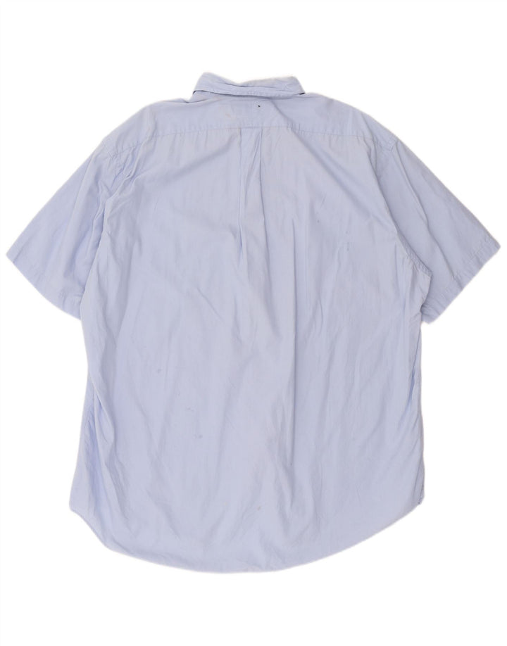 Camisa masculina Ralph Lauren Blake de manga curta XL azul